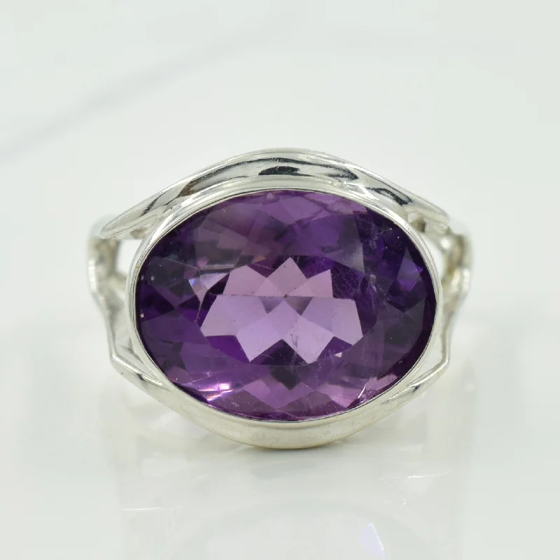 Holiday Jewelry Sale – Perfect Gifts At The Best Prices Oval Amethyst Ring | 9.00ct | SZ 6.75 |