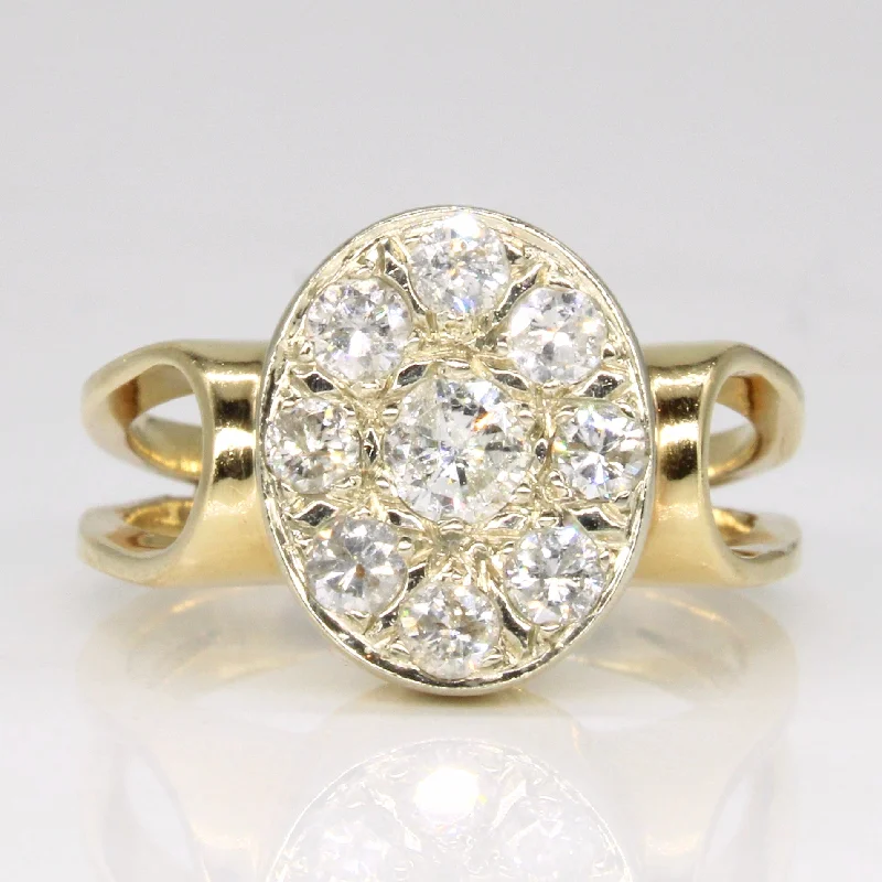 Best Jewelry Sale Prices – Limited-Time Offer Pave Set Diamond Ring | 0.77ctw | SZ 6.25 |