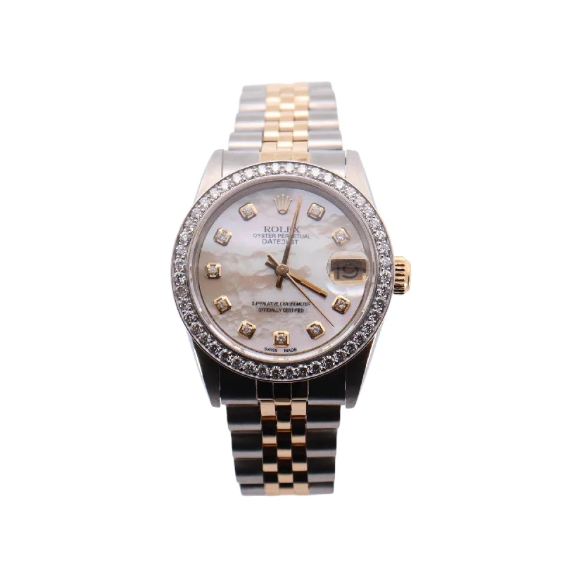 Best-Selling Jewelry Now Available At Special Deals Rolex Datejust 31mm MOP Dial Ref# 68273