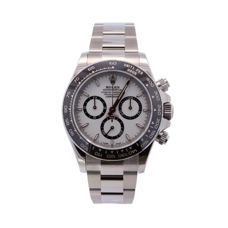 Luxury Jewelry Sale – Elegant Styles At Unbeatable Prices Rolex Daytona 40mm White Dial Ref# 126500LN