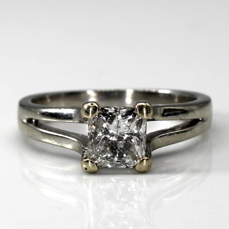 Huge Savings On Timeless Jewelry Collections Solitaire Princess Canadian Diamond Ring | 1.24ct I1 G/H | SZ 7 |