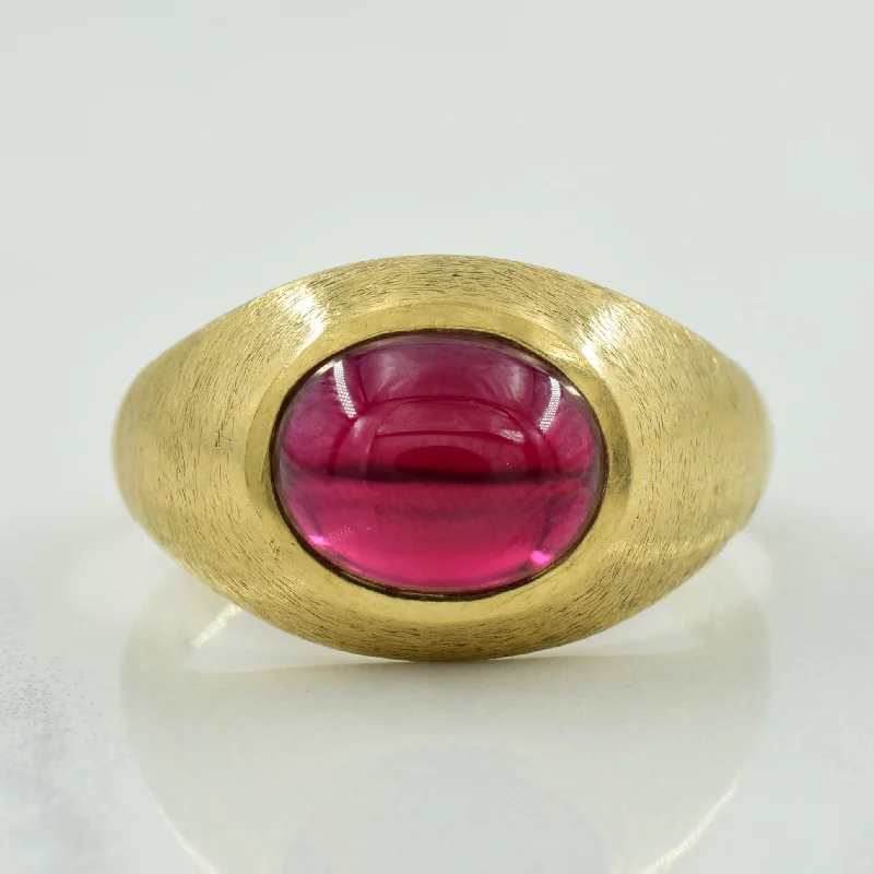 Limited-Time Jewelry Sale – Don't Miss Out On Dazzling Discounts Synthetic Ruby Ring | 4.00ct | SZ 8.75 |