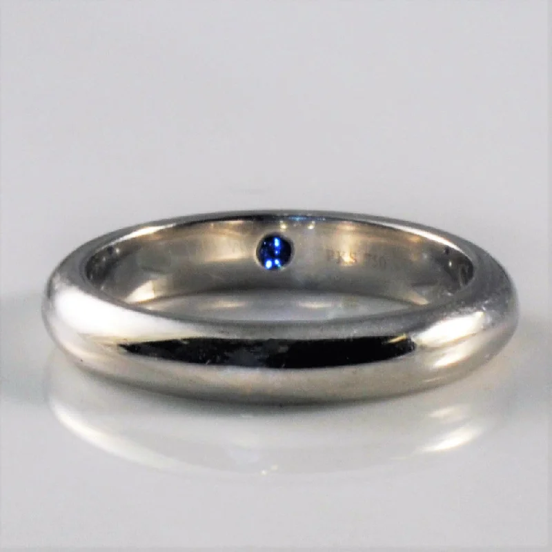 Jewelry Flash Sale – Stylish Designs At Unbeatable Rates Birks' Hidden Blue Sapphire Band | SZ 3.5 |