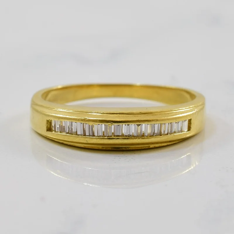 Buy More, Save More On Stunning Jewelry Pieces Channel Set Baguette Diamond Ring | 0.06ctw | SZ 5.25 |