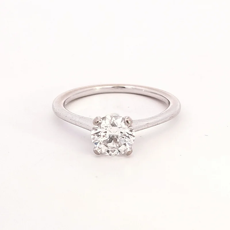 Luxury Jewelry Now At Special Promotional Rates Low Profile Solitaire GIA Diamond Engagement Ring | 1.02 ct | SZ 7 |