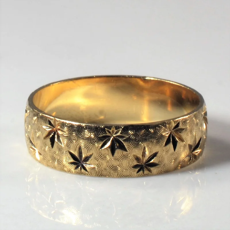 Once-A-Year Jewelry Deals – Shop Before They’Re Gone Starburst Brushed Gold Band | SZ 5.75 |