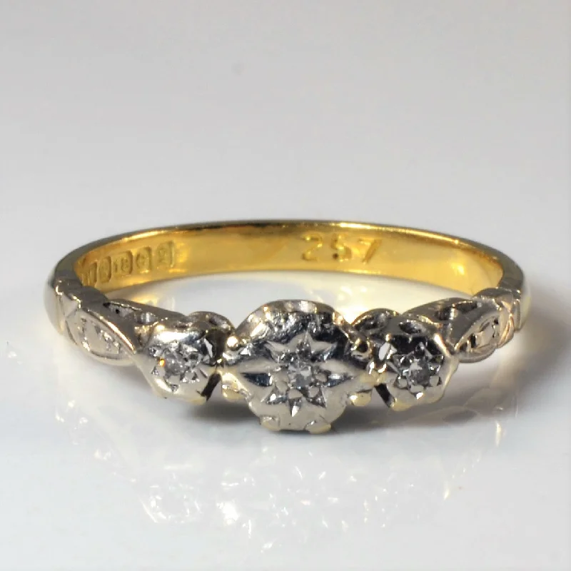 Breathtaking Jewelry At Limited-Time Savings 1960s Diamond Ring | 0.05ctw | SZ 6.5 |
