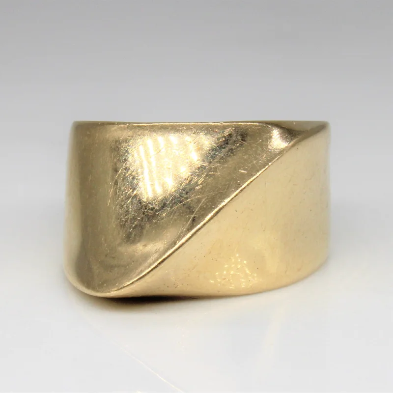 Exclusive Jewelry Sale – Grab Timeless Pieces Now Yellow Gold Bypass Wave Ring | SZ 5 |