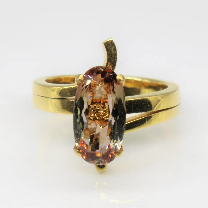 Jewelry Deals That Outshine The Rest Andalusite Bypass Cocktail Ring | 1.75ct | SZ 6 |