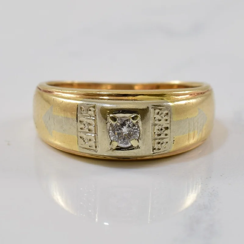 Special Sale On Handcrafted Jewelry – Shop Today Double Arrow Diamond Ring | 0.08ct | SZ 6.5 |