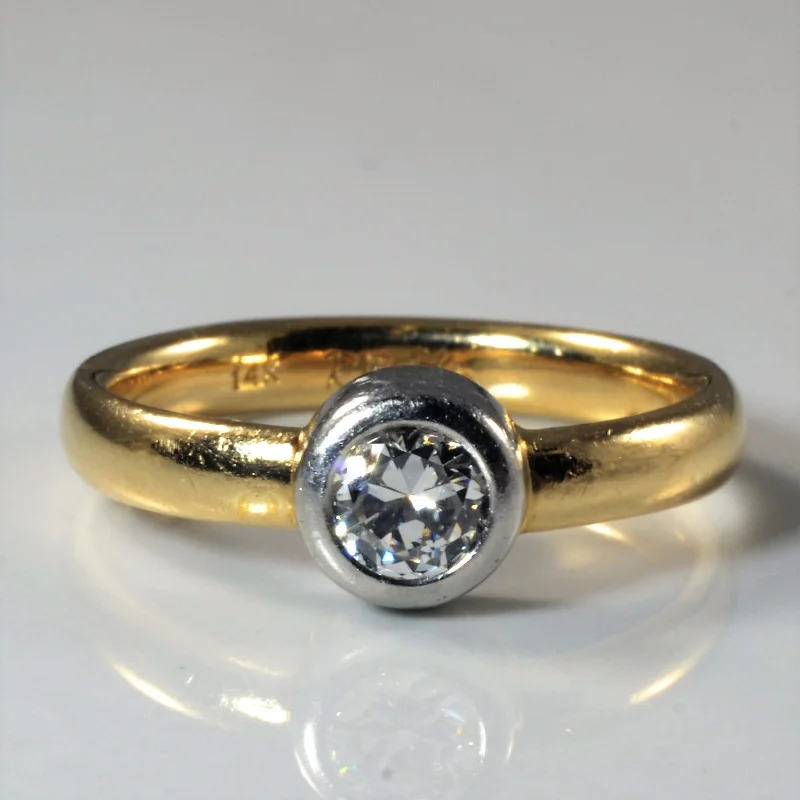 Get Your Favorite Jewelry At The Best Price Richard Booth' Bezel Set Diamond Ring | 0.65 ct | SZ 10 |