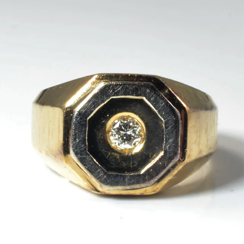 Premium Jewelry Now Available At Special Discounts Bezel Set Diamond Ring | 0.23ct | SZ 7 |