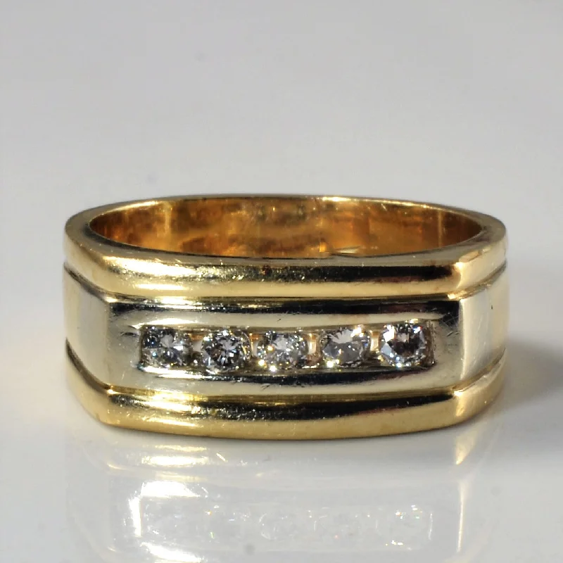 Don't Miss Out – Shop Elegant Jewelry For Less Diamond Channel Ring | 0.30ctw | SZ 10 |