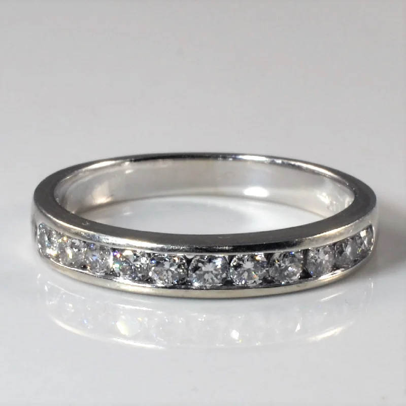 Limited-Stock Jewelry Sale – Once It's Gone, It's Gone Channel Set Diamond Band | 0.33ctw | SZ 4.5 |