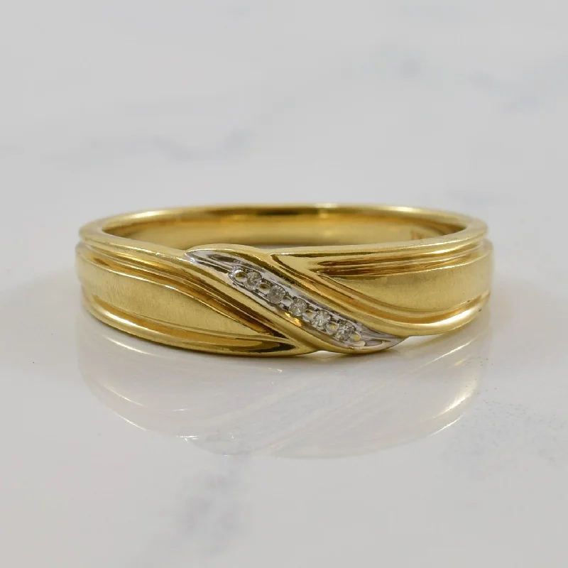 Fine Jewelry, Limited-Time Offers Available Diamond Twist Band | 0.02ctw | SZ 10.5 |
