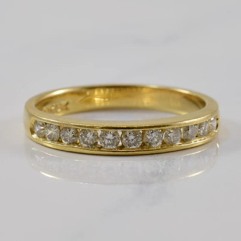 Stunning Statement Jewelry, Unbeatable Discounts Diamond Semi Eternity Ring | 0.25ctw | SZ 5.75 |