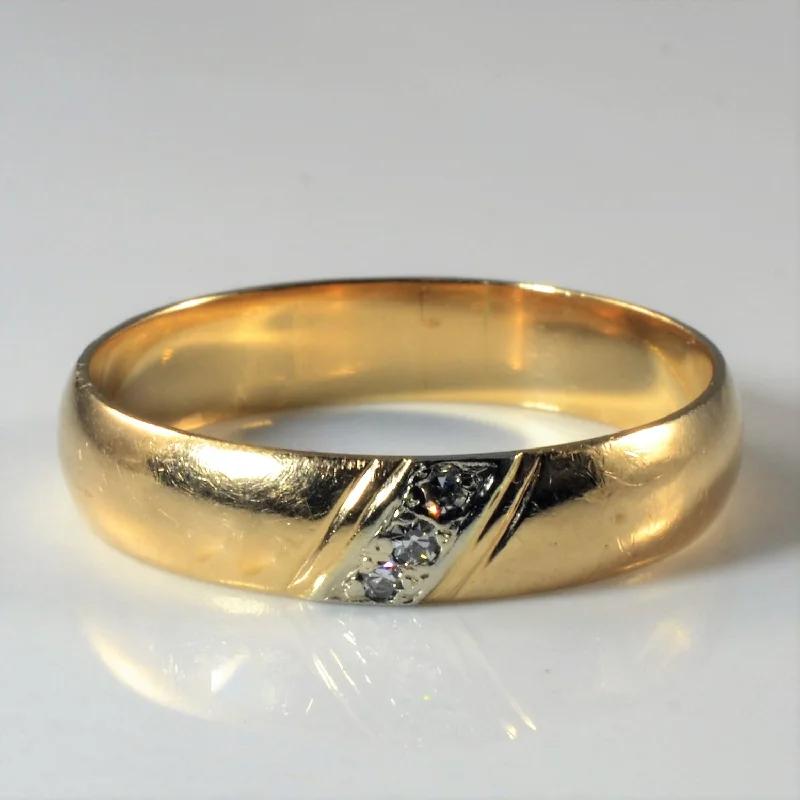 Stunning Jewelry At A Fraction Of The Price Diamond Wedding Band | 0.06 ctw | SZ 10.75 |