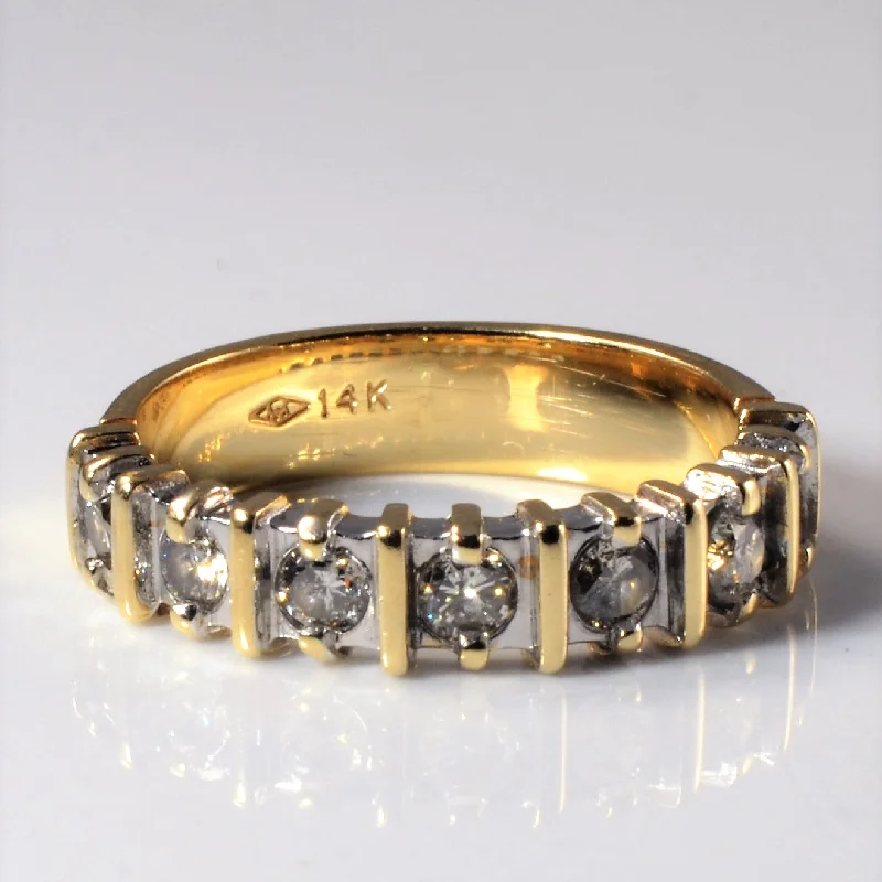 The Jewelry Sale You've Been Waiting For Is Here Grid Set Diamond Band | 0.56ctw | SZ 5.25 |
