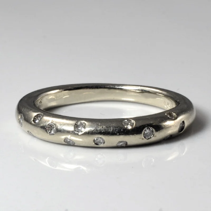 Limited-Stock Jewelry Sale – Shop Before It's Gone Flush Set Constellation Diamond Band | 0.18ctw | SZ 6 |