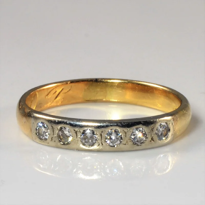 Grab Exquisite Jewelry At The Lowest Prices Gypsy Set Diamond Band | 0.21ctw | SZ 7.5 |