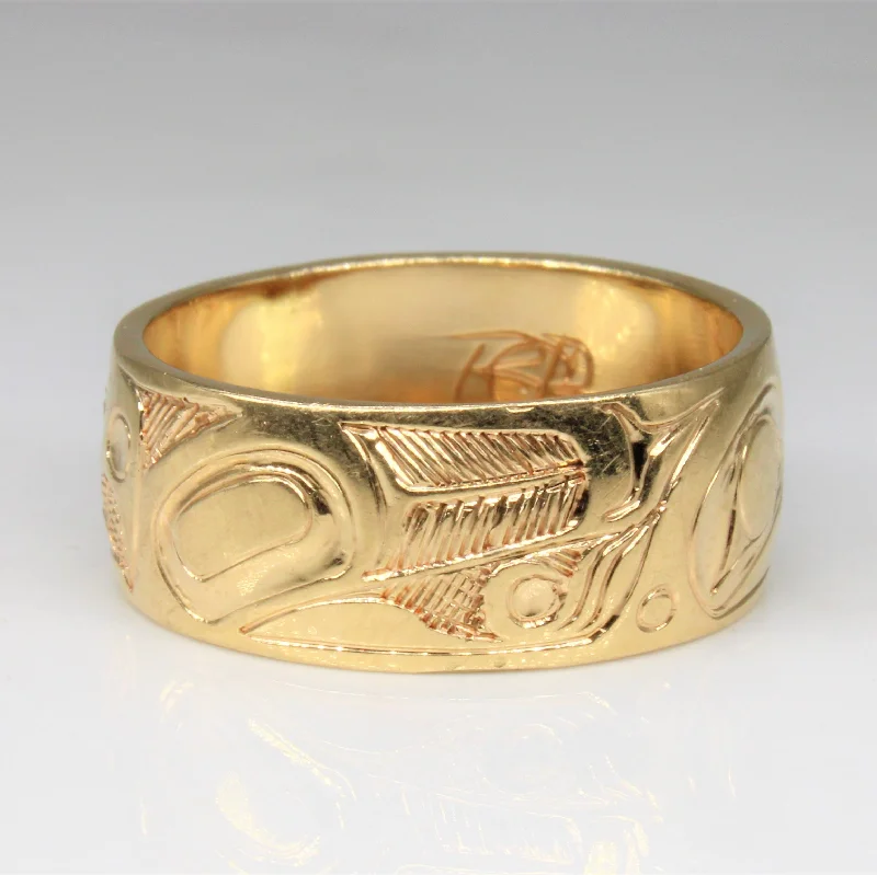Unbeatable Offers On Luxury And Everyday Jewelry Indigenous Eagle Art Ring | SZ 9 |