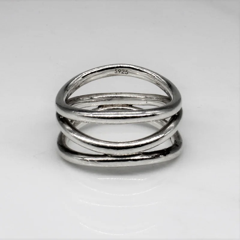 Buy More, Save More On Stunning Jewelry Pieces 'Links Of London' Silver Wave Ring | SZ 5.75 |