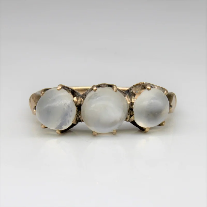 Affordable Luxury Jewelry – Style At A Great Price Victorian Era Moonstone Ring | 2.10ctw | SZ 5.25 |