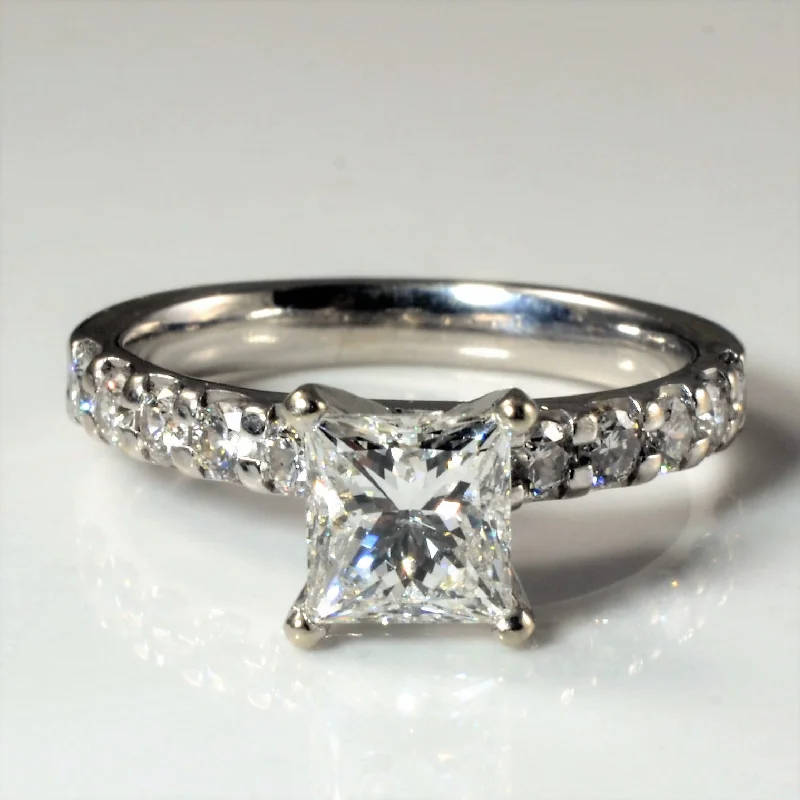 Holiday Jewelry Sale – Perfect Gifts At The Best Prices Princess Diamond Engagement Ring | 1.25ctw | SZ 5.25 |