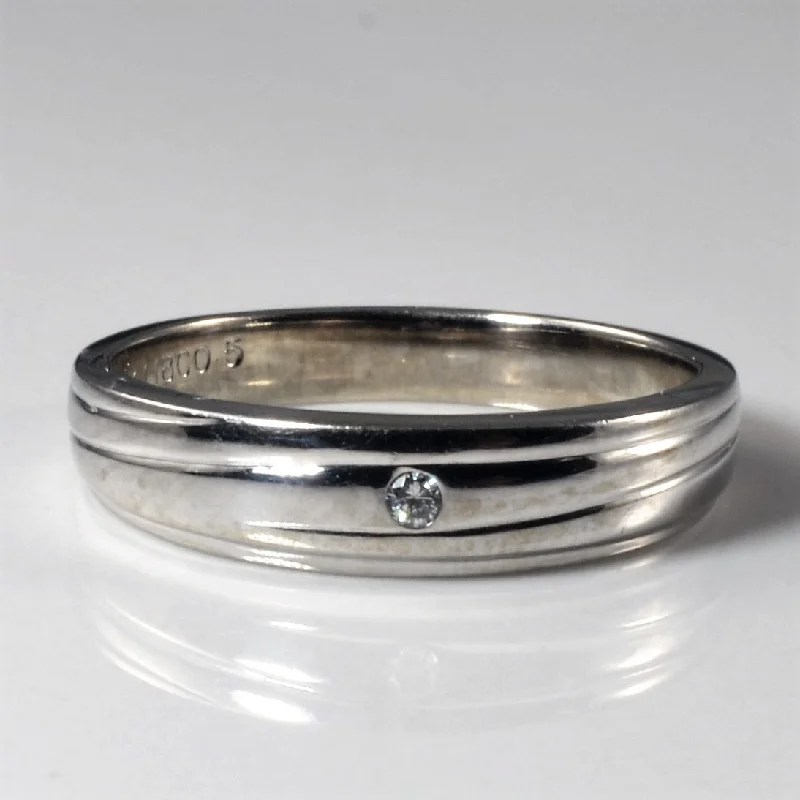 Premium Jewelry Now Available At Special Discounts Gypsy Set Diamond Twist Band | 0.03ct | SZ 5.75 |