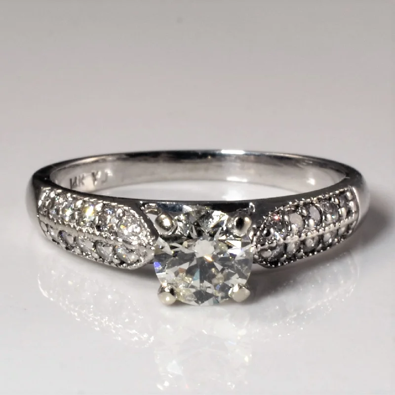Shop Dazzling Jewelry With Special Promotional Discounts Pave Double Row Diamond Engagement Ring | 0.78ctw | SZ 7.25 |