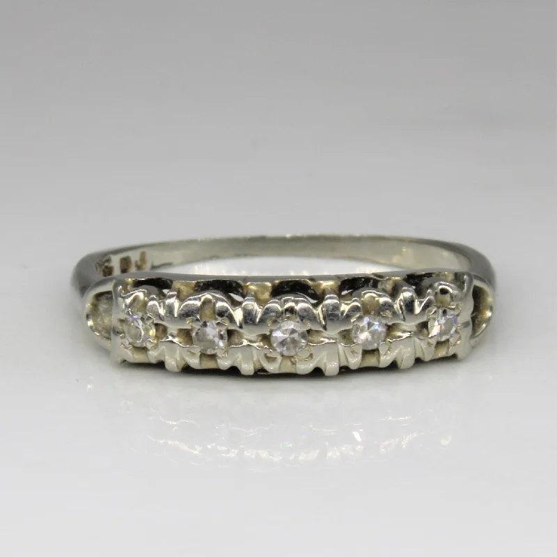 The Perfect Accessory For Less – Jewelry Sale Live Illusion Set Diamond Band | 0.05ctw | SZ 6 |