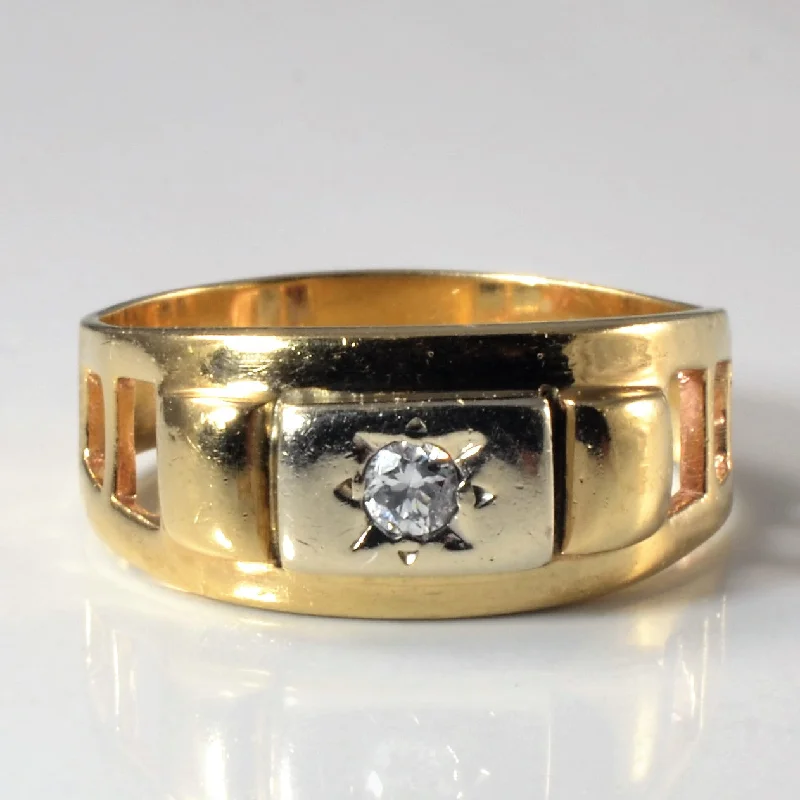Personalized Jewelry Sale – Unique Pieces At Great Prices Starburst Solitaire Diamond Ring | 0.15ct | SZ 9.25 |