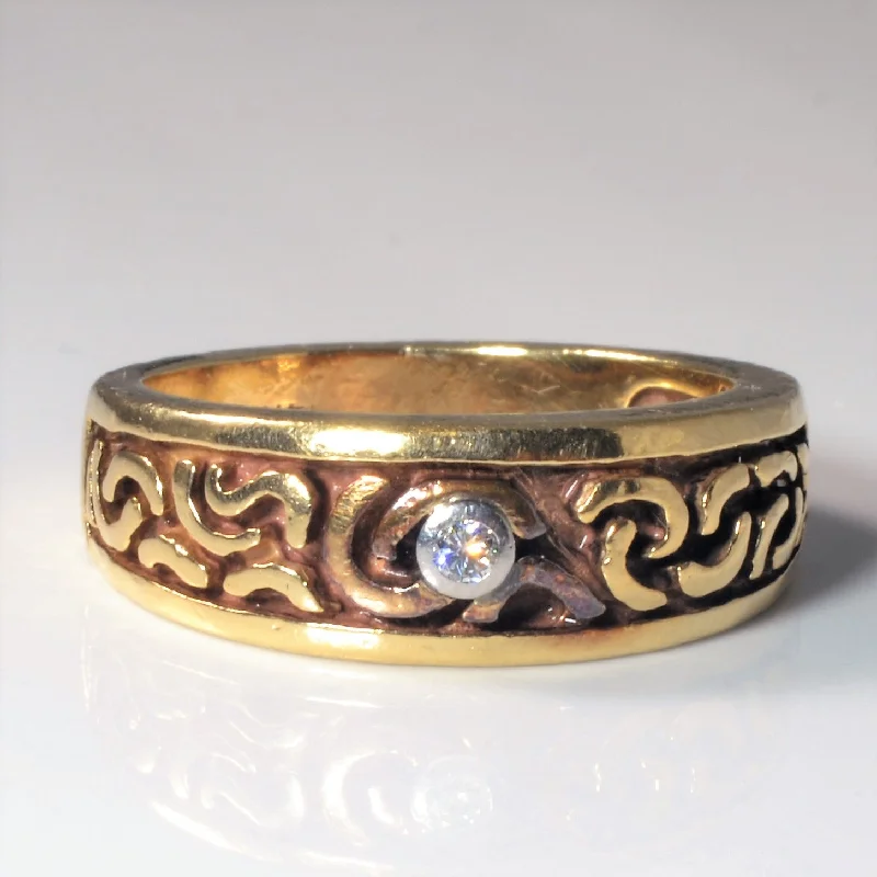 Flash Jewelry Sale – Get Stunning Pieces At Low Prices Knot Patterned Diamond Ring | 0.04ct | SZ 9.75 |