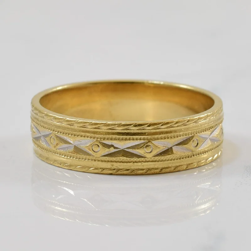 Limited-Time Jewelry Sale – Elegant Styles At Less Textured Wedding Band | SZ 10.5 |