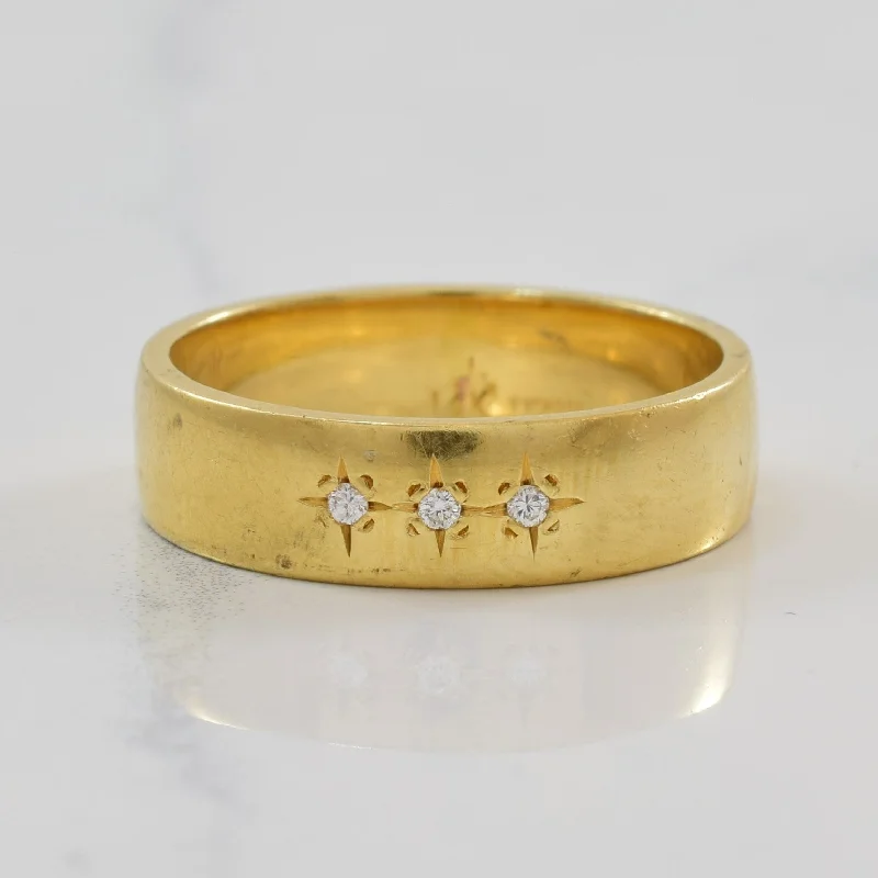 Limited-Stock Jewelry Clearance – Grab Your Favorites Now Triple Star Set Diamond Ring | 0.03ctw | SZ 9.25 |