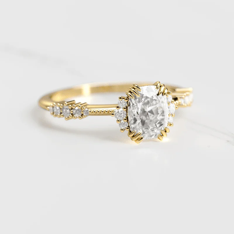 Exclusive Online Jewelry Sale – Don't Wait Cushion Cluster Diamond Ring