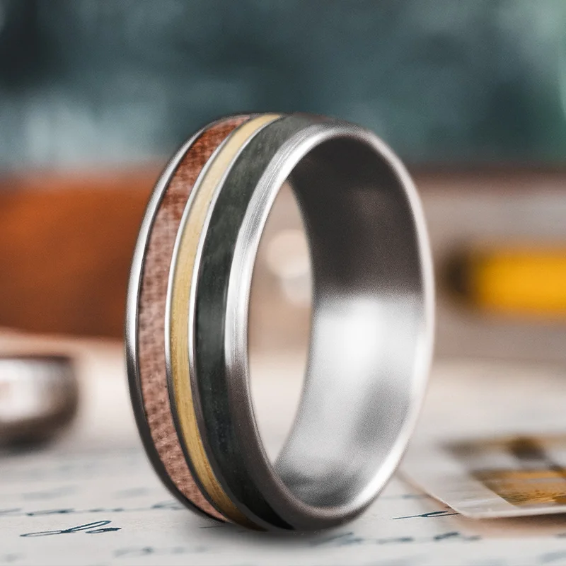 Personalized Jewelry Sale – Meaningful Gifts At Great Prices Custom Design - 3-Inlay Narrow Center L0tcuK0SF4mCVqLB9Now5MoC