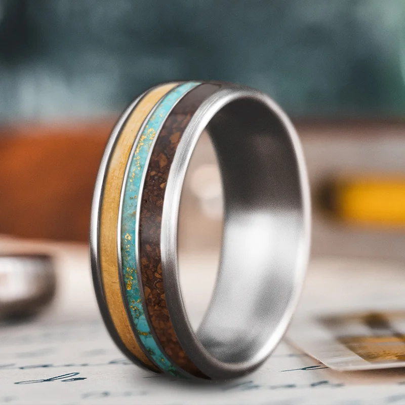 Fashion-Forward Jewelry At Incredible Prices Custom Design - 3-Inlay Narrow Center lb-atMY76oxgd6utbguj33Sq