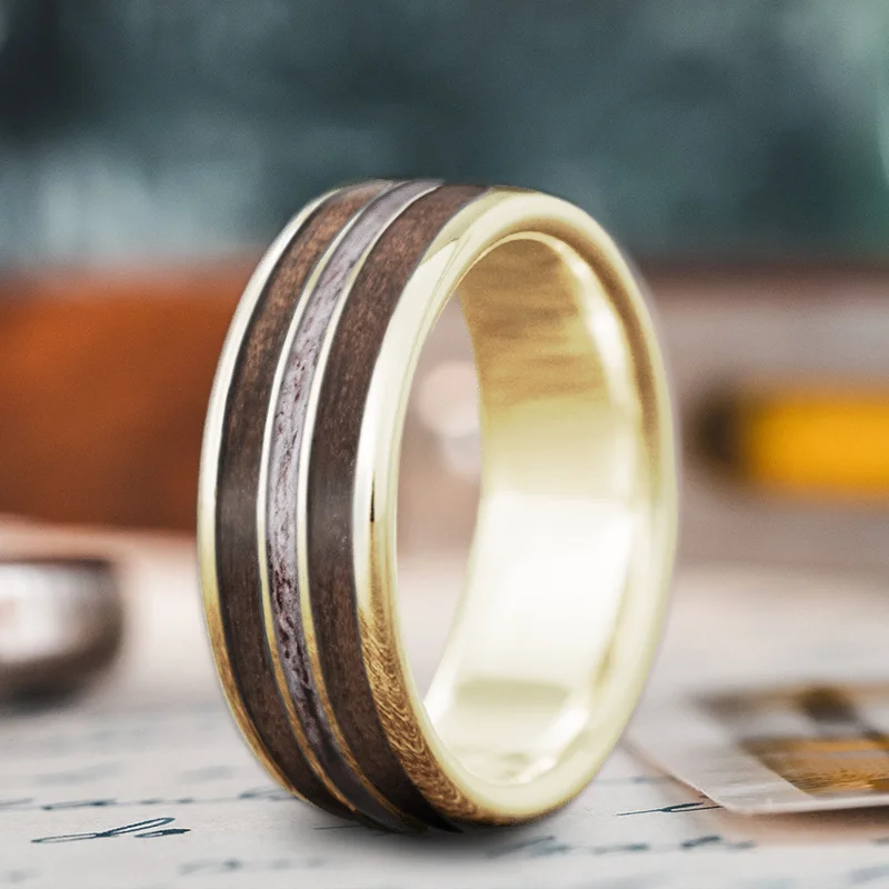 High-Quality Jewelry At A Fraction Of The Cost Custom Design - 3-Inlay Narrow Center mvG9qQY6VOuS2ybfTBudPhML