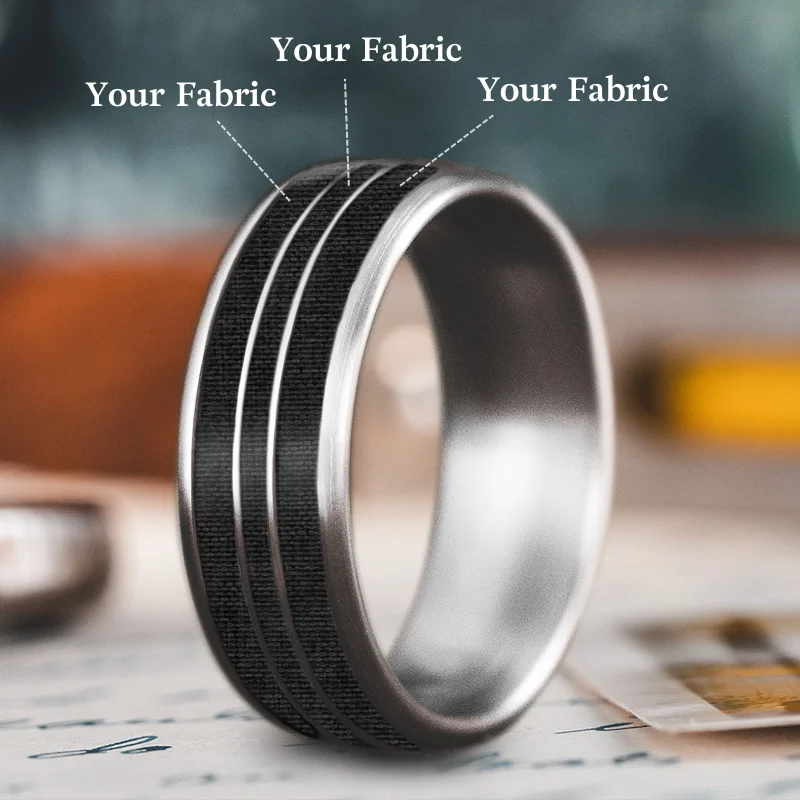 Shop Jewelry That Shines Without The High Price Custom Design - 3-Inlay Narrow Center o3RC_bl6dDwo_K-8qsI-LCJv