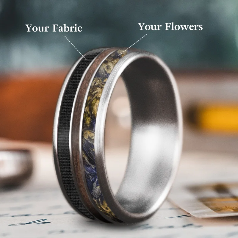 Unique Jewelry For Less – Shop The Sale Now Custom Design - 3-Inlay Narrow Center oWuQS5GhjXYgnhzEoOm4XPJs