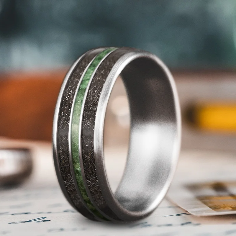 Your Dream Jewelry At Dream Prices Custom Design - 3-Inlay Narrow Center p0_J7grGX74RrGkY7rKfkKNk