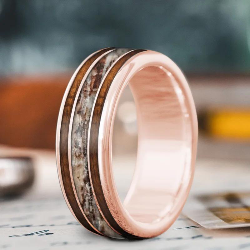 Elegant Jewelry Styles At Budget-Friendly Prices Custom Design - 3-Inlay Wide Center Ring BgjId9OzVwOWmqY9X-KbQpgl