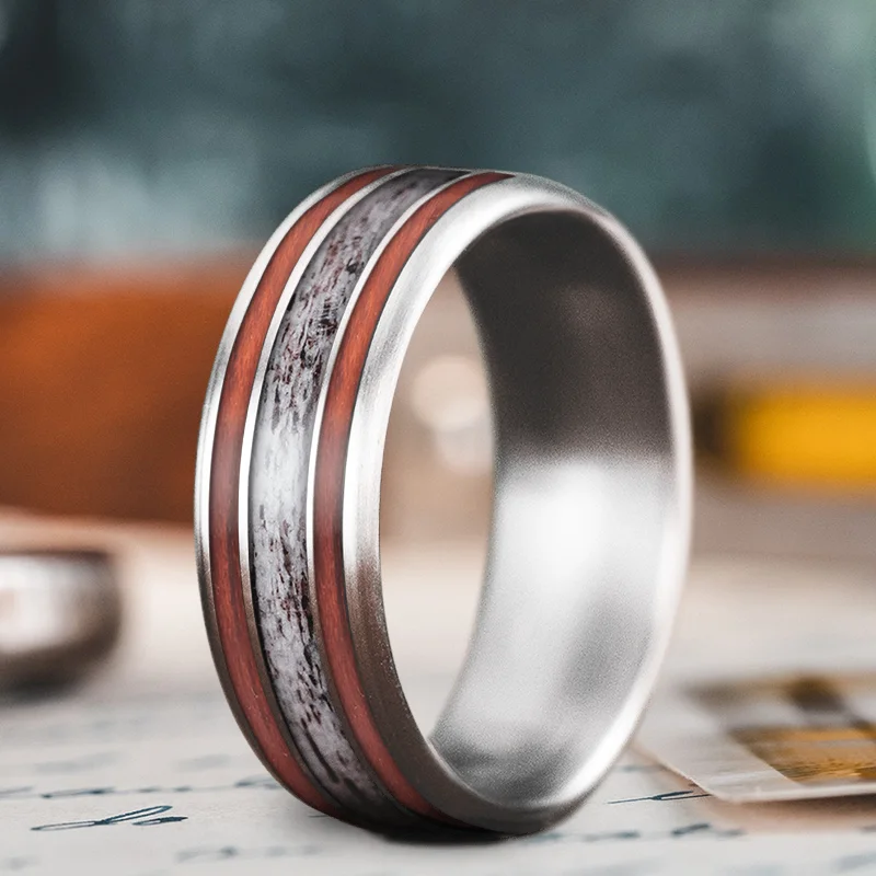 Once-A-Year Jewelry Deals – Shop Before They’Re Gone Custom Design - 3-Inlay Wide Center Ring Dc3-wo-h6dQSCHpi_18jHdNw