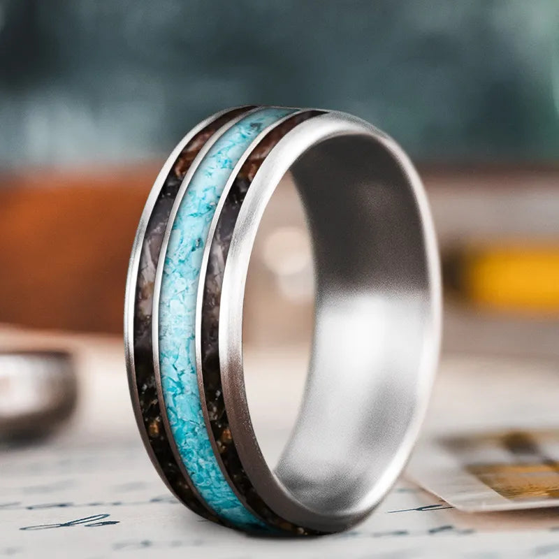 Limited-Time Jewelry Discounts – Shine Without The Splurge Custom Design - 3-Inlay Wide Center Ring dKLVOiiGwUCTBx4-Up7e_dKV