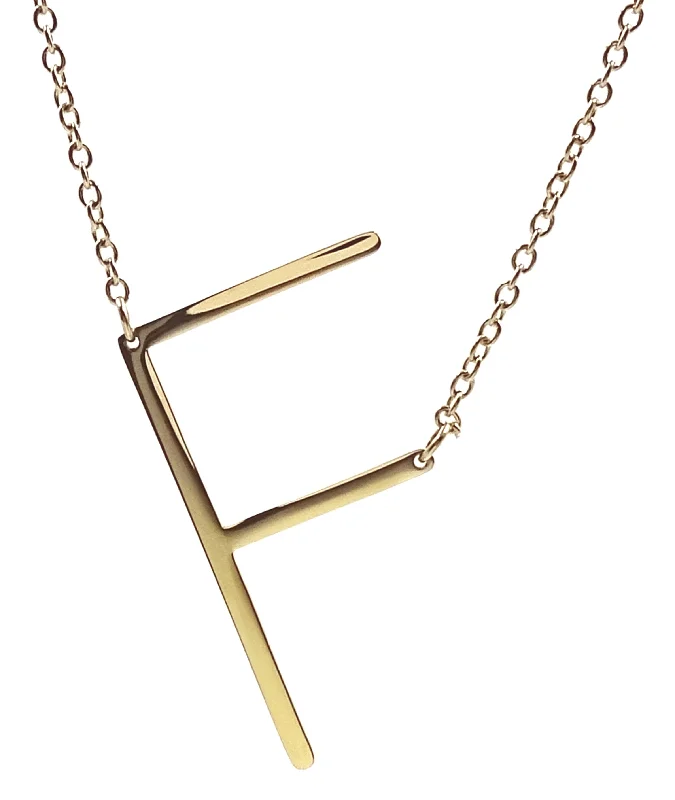 1" 18K Gold Plated Necklace