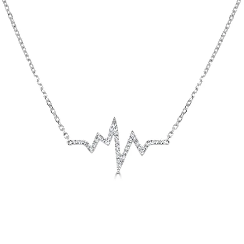 Jewelry Deals That Sparkle – Shop Today 14K Gold & Diamond Heart Beat Necklace