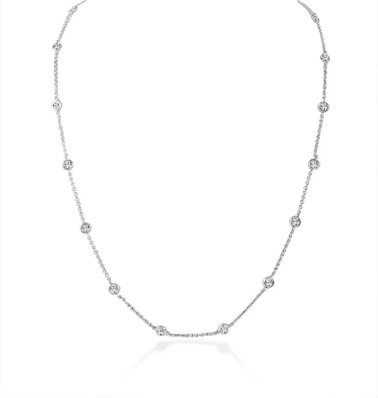 Timeless Elegance, Temporary Discounts – Act Fast 14k Gold & Diamond Necklace