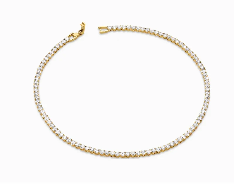 Holiday Jewelry Sale – Perfect Gifts At Great Prices 18k Gold Cz Tennis Necklace