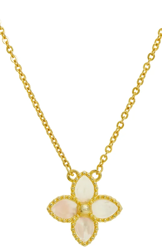 18K Gold Vermeil Mop Necklace